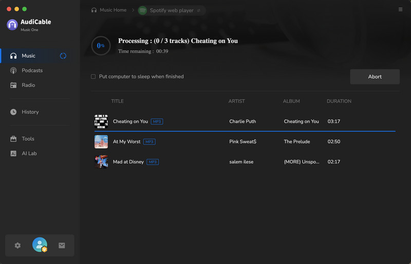 Converting Music