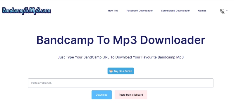 Bandcamptomp3 Online Tool