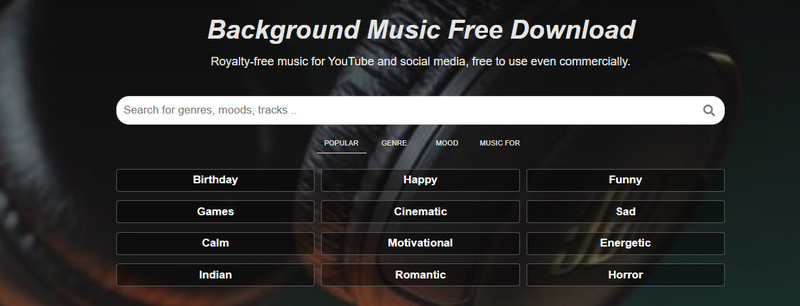 Chosic Free Music Site