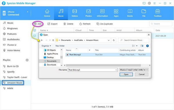 Transfer Amazon Music to Phone