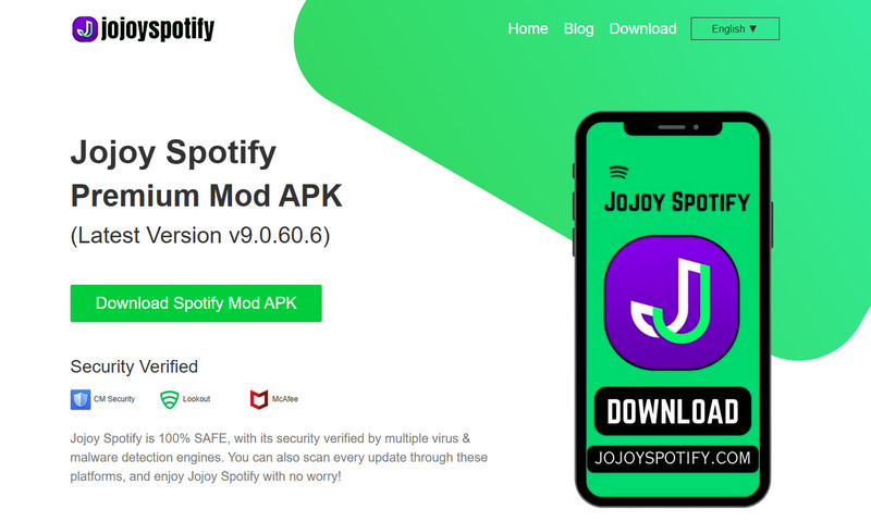 Jojoy Spotify Mod APK