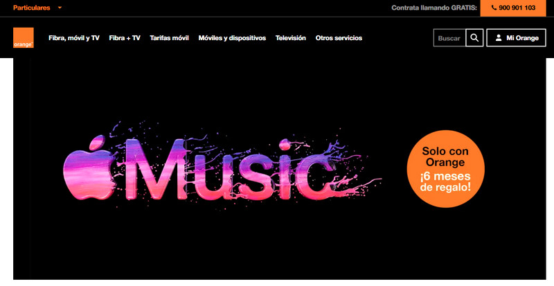 Get Apple Music Free on Orange