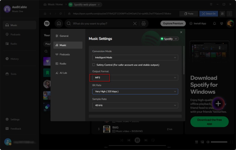 Customize Settings