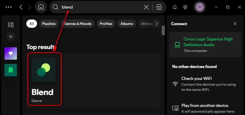 Create A Spotify Blend