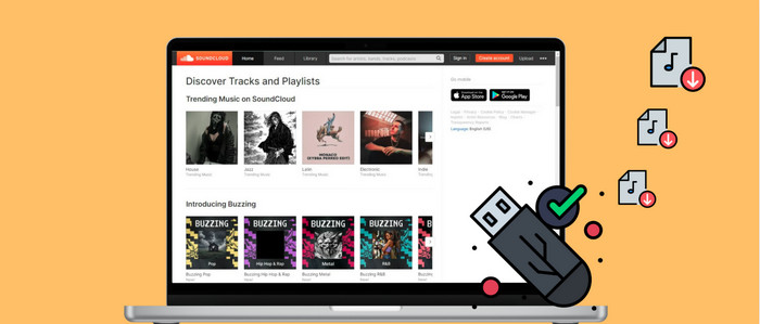 Transfer SoundCloud Songs to USB