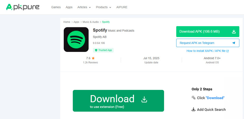 Spotify Premium Mod by APKPure