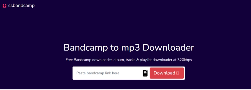 Ssbandcamp Downloader Online