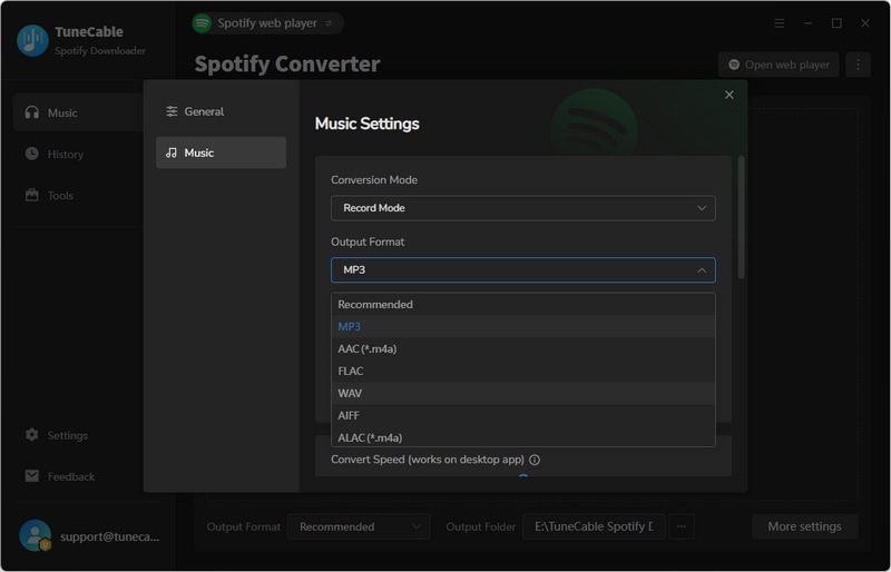 TuneCable Spotify Music Converter