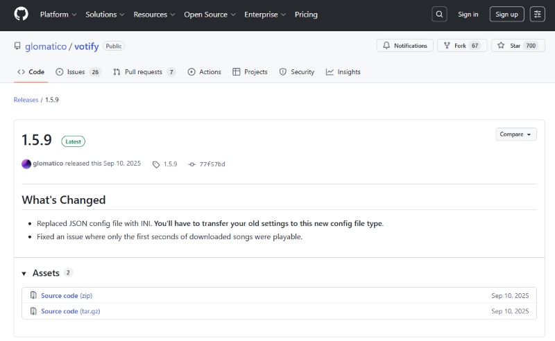 Votify Spotify Video Downloader
