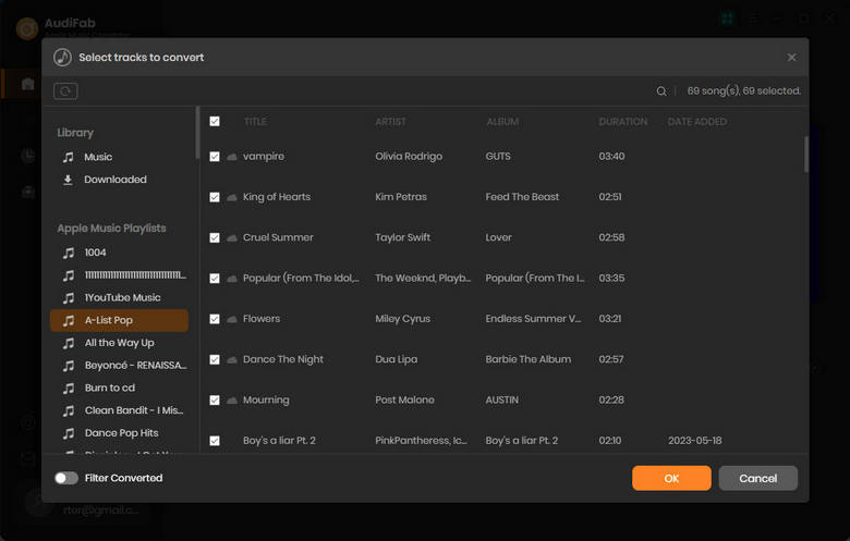 AudiFab Apple Music to MP3 Converter