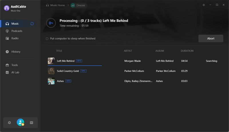 Download Deezer Music to MP3