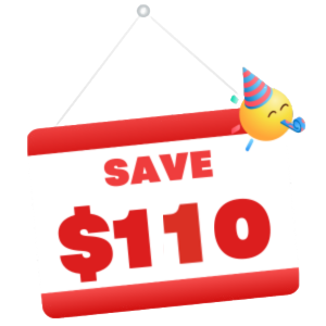 Save $110 on the Lifetime Plan